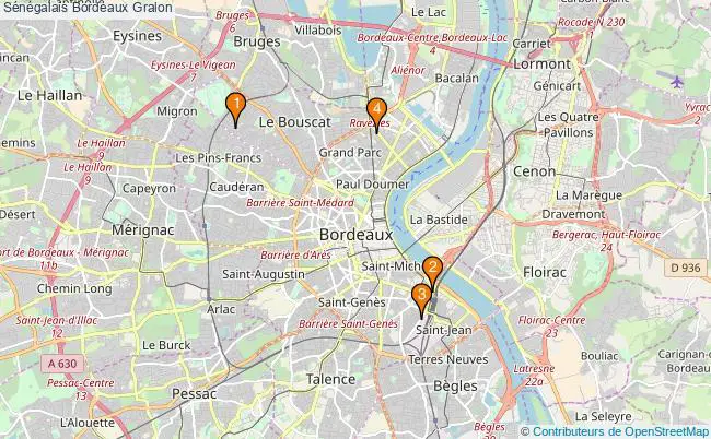 plan Sénégalais Bordeaux Associations Sénégalais Bordeaux : 4 associations