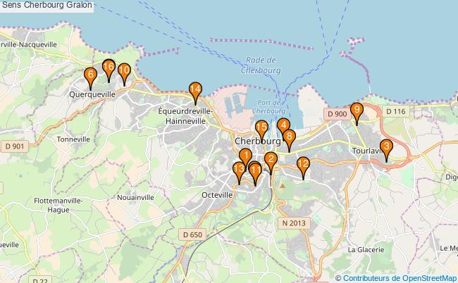 plan Sens Cherbourg Associations Sens Cherbourg : 16 associations
