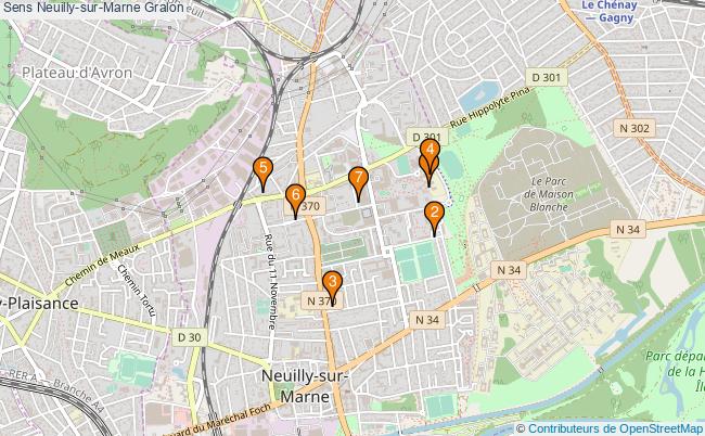 plan Sens Neuilly-sur-Marne Associations Sens Neuilly-sur-Marne : 7 associations