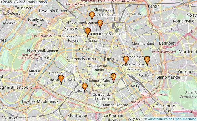 plan Service civique Paris Associations Service civique Paris : 11 associations
