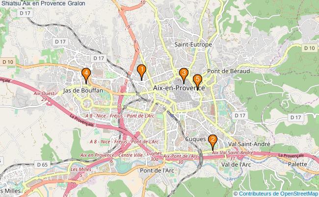 plan Shiatsu Aix en Provence Associations Shiatsu Aix en Provence : 5 associations
