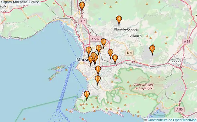 plan Signes Marseille Associations Signes Marseille : 15 associations