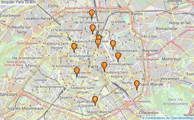 plan Singulier Paris Associations singulier Paris : 12 associations