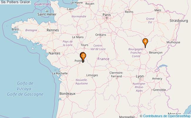 plan Sis Poitiers Associations sis Poitiers : 3 associations