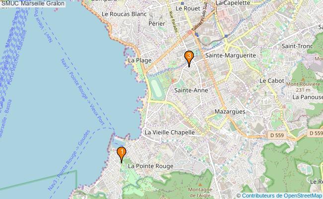 plan SMUC Marseille Associations SMUC Marseille : 3 associations