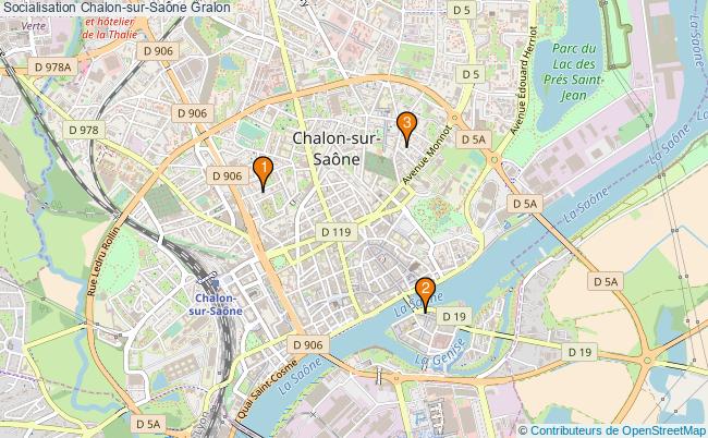 plan Socialisation Chalon-sur-Saône Associations socialisation Chalon-sur-Saône : 3 associations