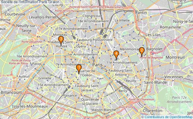 plan Société de l'information Paris Associations Société de l'information Paris : 3 associations