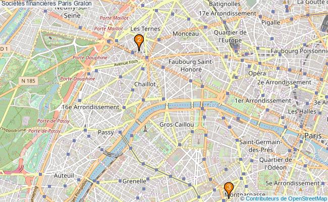 plan Sociétés financières Paris Associations sociétés financières Paris : 3 associations