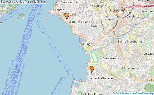 plan Sociétés savantes Marseille Associations sociétés savantes Marseille : 3 associations