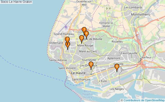 plan Socio Le Havre Associations socio Le Havre : 8 associations