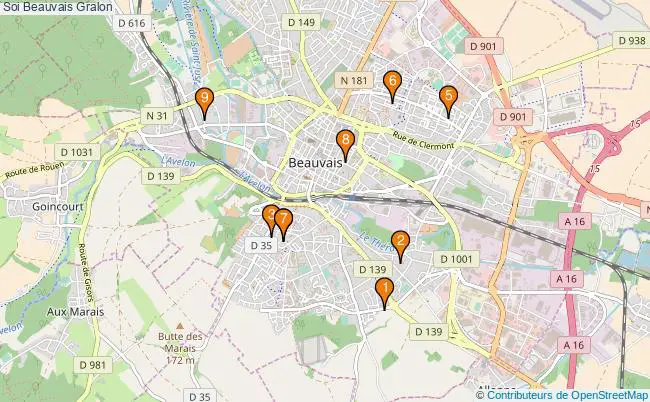 plan Soi Beauvais Associations Soi Beauvais : 11 associations