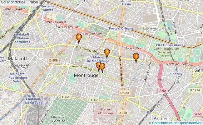 plan Soi Montrouge Associations Soi Montrouge : 3 associations