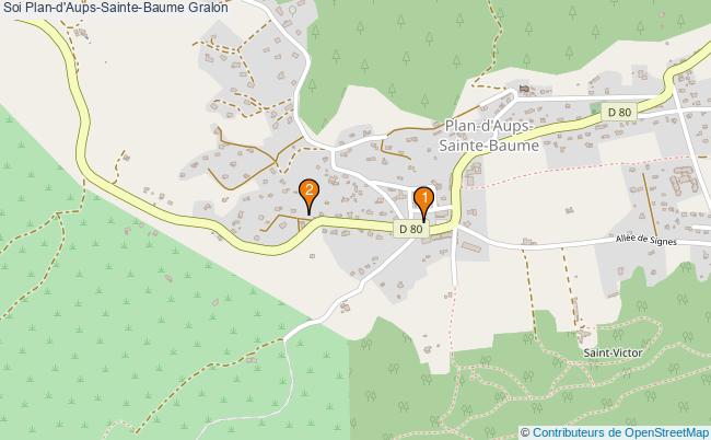 plan Soi Plan-d'Aups-Sainte-Baume Associations Soi Plan-d'Aups-Sainte-Baume : 2 associations