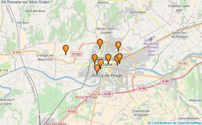 plan Soi Romans-sur-Isère Associations Soi Romans-sur-Isère : 11 associations