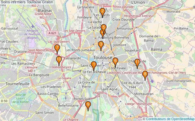 plan Soins infirmiers Toulouse Associations soins infirmiers Toulouse : 11 associations