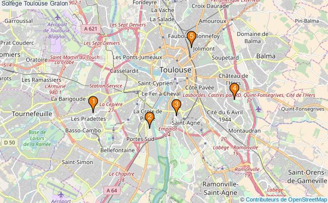 plan Solfège Toulouse Associations solfège Toulouse : 4 associations