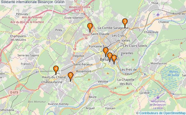 plan Solidarité internationale Besançon Associations solidarité internationale Besançon : 8 associations