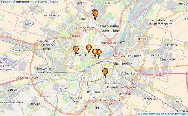 plan Solidarité internationale Caen Associations solidarité internationale Caen : 11 associations