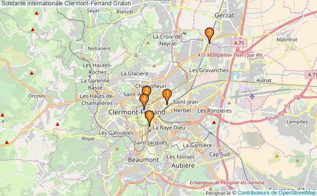 plan Solidarité internationale Clermont-Ferrand Associations solidarité internationale Clermont-Ferrand : 4 associations