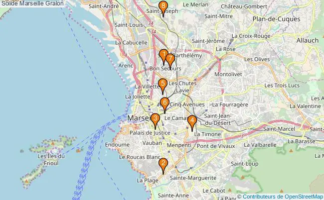plan Solide Marseille Associations Solide Marseille : 8 associations