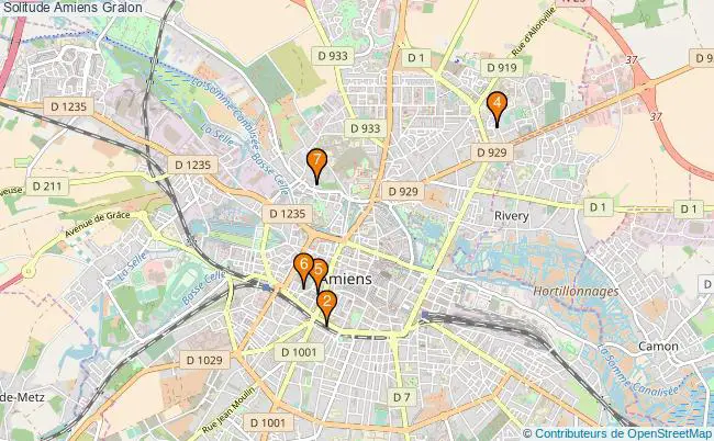 plan Solitude Amiens Associations Solitude Amiens : 10 associations