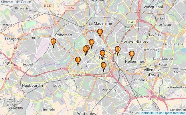 plan Somme Lille Associations Somme Lille : 11 associations