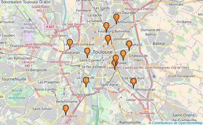 plan Sonorisation Toulouse Associations sonorisation Toulouse : 14 associations