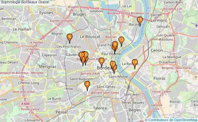 plan Sophrologie Bordeaux Associations sophrologie Bordeaux : 15 associations