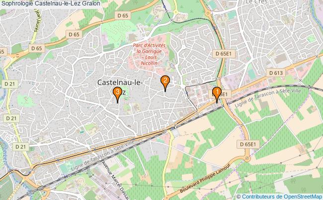 plan Sophrologie Castelnau-le-Lez Associations sophrologie Castelnau-le-Lez : 6 associations