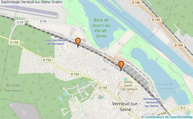 plan Sophrologie Verneuil-sur-Seine Associations sophrologie Verneuil-sur-Seine : 2 associations