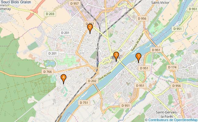 plan Souci Blois Associations Souci Blois : 6 associations