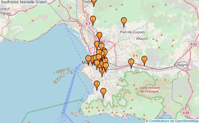 plan Souffrance Marseille Associations Souffrance Marseille : 45 associations