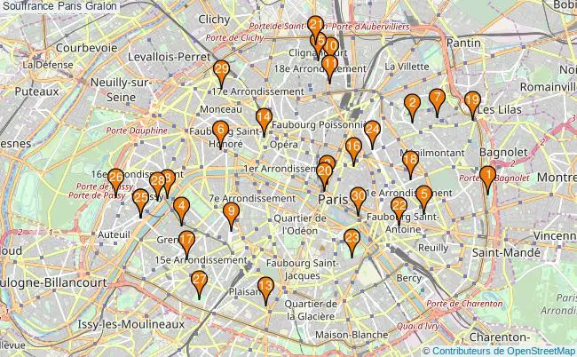plan Souffrance Paris Associations Souffrance Paris : 111 associations