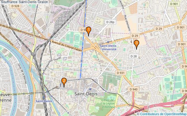 plan Souffrance Saint-Denis Associations Souffrance Saint-Denis : 4 associations