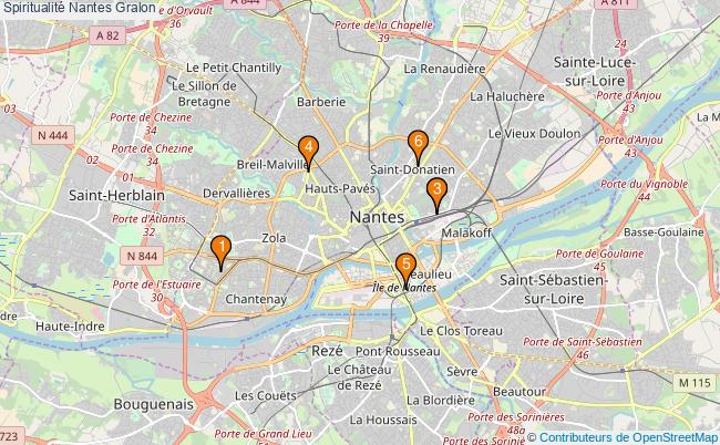 plan Spiritualité Nantes Associations spiritualité Nantes : 8 associations