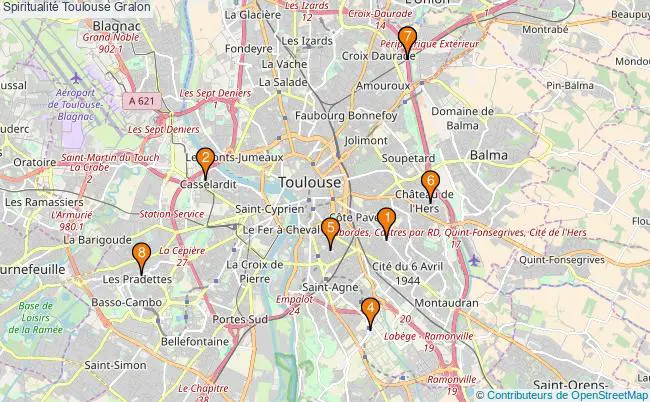 plan Spiritualité Toulouse Associations spiritualité Toulouse : 7 associations