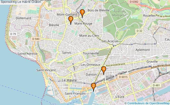 plan Sponsoring Le Havre Associations sponsoring Le Havre : 5 associations