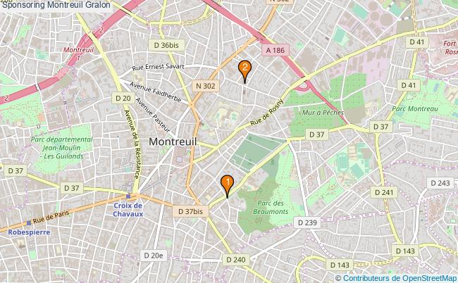 plan Sponsoring Montreuil Associations sponsoring Montreuil : 3 associations