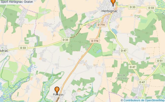 plan Sport Herbignac Associations Sport Herbignac : 3 associations