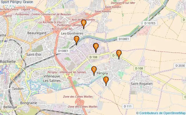 plan Sport Périgny Associations Sport Périgny : 4 associations