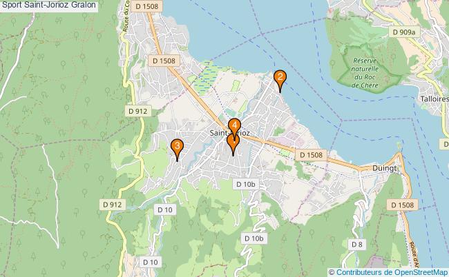 plan Sport Saint-Jorioz Associations Sport Saint-Jorioz : 6 associations