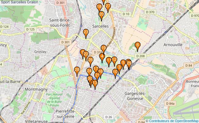 plan Sport Sarcelles Associations Sport Sarcelles : 58 associations