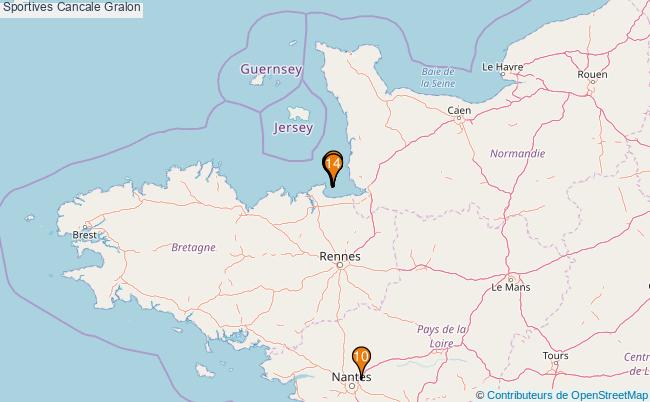 plan Sportives Cancale Associations Sportives Cancale : 13 associations