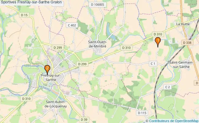 plan Sportives Fresnay-sur-Sarthe Associations Sportives Fresnay-sur-Sarthe : 3 associations