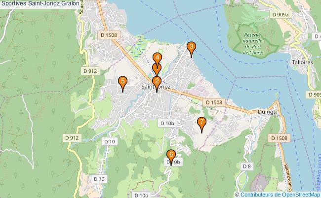 plan Sportives Saint-Jorioz Associations Sportives Saint-Jorioz : 7 associations