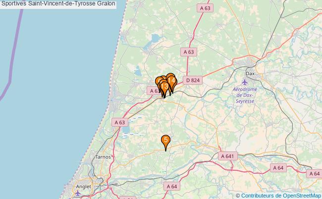 Sportives Saint-Vincent-de-Tyrosse Associations Sportives Saint-Vincent-de-Tyrosse : 15 associations