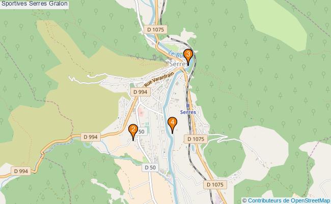 plan Sportives Serres Associations Sportives Serres : 3 associations