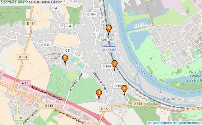 plan Sportives Villennes-sur-Seine Associations Sportives Villennes-sur-Seine : 6 associations