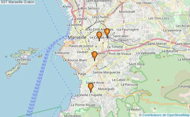 plan SST Marseille Associations SST Marseille : 4 associations