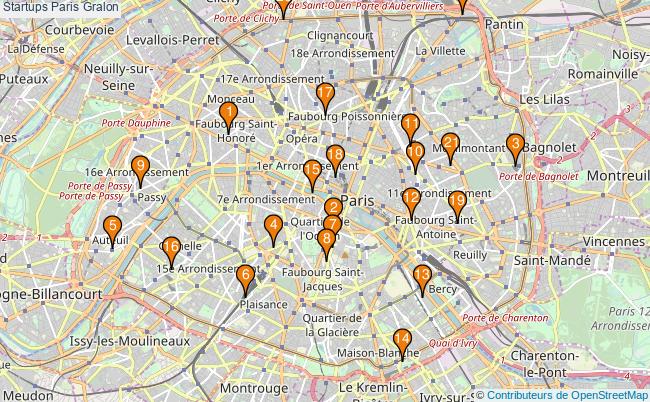 plan Startups Paris Associations startups Paris : 35 associations